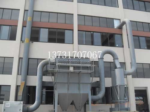河南南阳钙粉厂布袋除尘器已安装完毕 河南南阳钙粉厂布袋除尘器已安装完毕